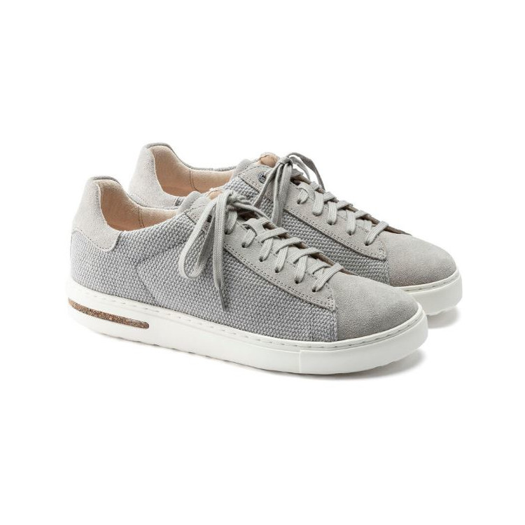 Birkenstock Bend Low Canvas/Suede Shoe | Whale Gray | Reg Width- Men's (1022398) - Image 5